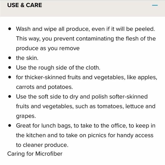 Norwex Veggie & Fruit Scrub Mitt limited edition Gray with Purple trim NWOT - Picture 4 of 9